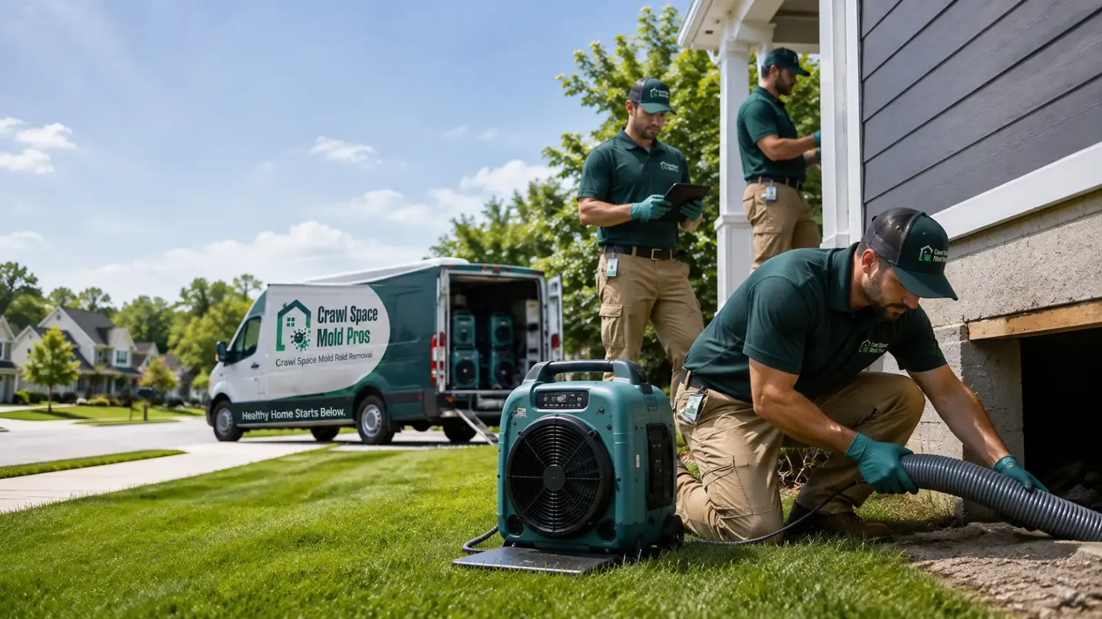 Crawl Space Mold Removal in Beaver, OR